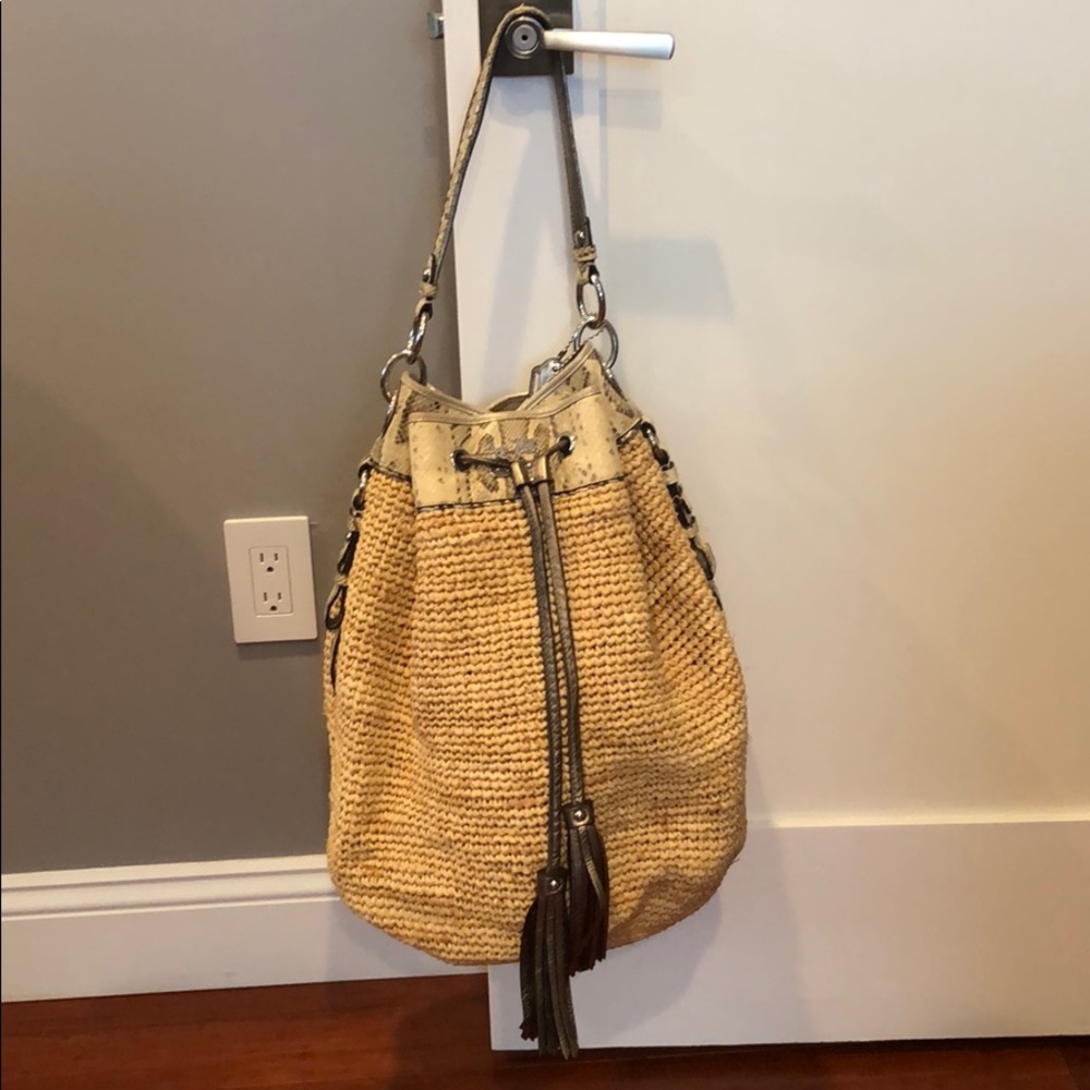 Authentic Coach hobo bag